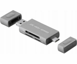 Čtečka JJC Čtečka paměťových karet JJC USB / USB-C SD, NM...