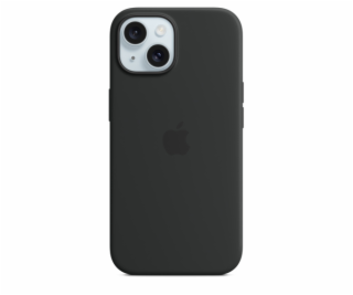 iPhone 15 + Silicone Case with MagSafe - Black