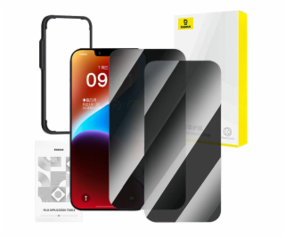 Baseus Superior privacy tempered glass for iP 14 Plus/13 ...