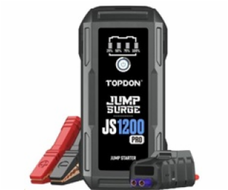 TOPDON Car Jump Starter JumpSurge 1200 PRO, 10000 mAh