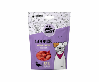 PAN. BANDIT LOOPER Kachní uzly - pochoutka pro psy - 80 g