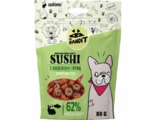 PAN. BANDIT SUSHI s králíkem a rybou - psí pochoutka - 80 g