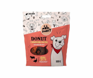 PAN. BANDIT DONUT s hovězím masem - psí pochoutka - 500 g