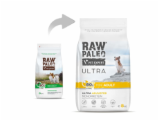 RAW PALEO Ultra Mini Adult Turkey - suché krmivo pro psy - 8 kg