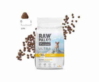 RAW PALEO Ultra Mini Puppy Turkey - suché krmivo pro štěň...