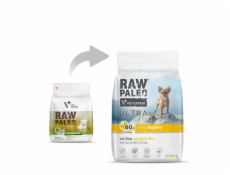 RAW PALEO Ultra Mini Puppy Turkey - suché krmivo pro štěňata - 750 g