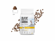 RAW PALEO Ultra Mini Adult Turkey - suché krmivo pro psy - 2 kg