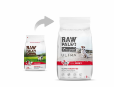 RAW PALEO Ultra Mini Puppy Beef - suché krmivo pro štěňata malých plemen - 2 kg