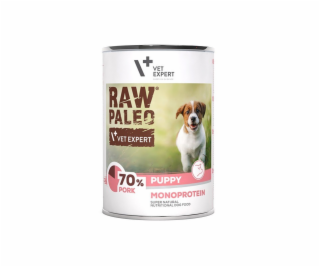 RAW PALEO Puppy Monoprotein Vepřové maso - mokré krmivo p...