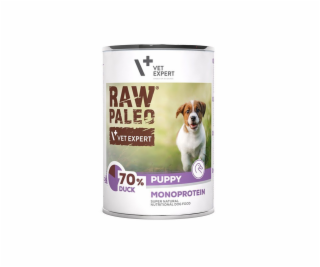 RAW PALEO Puppy Monoprotein Duck - mokré krmivo pro štěňa...