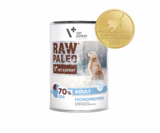 RAW PALEO Adult Monoprotein Cod - vlhké krmivo pro psy - ...