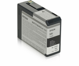 Epson ink cartridge matte black T 580 80 ml T 58080N