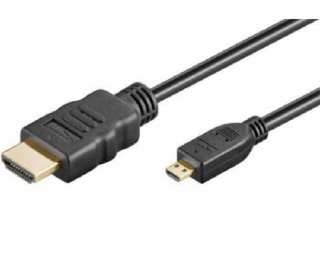 PremiumCord 4K Kabel HDMI A - HDMI micro D, 2m