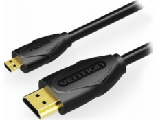 Kabel micro HDMI do HDMI Vention VAA-D03-B300 3m 4K 30Hz (Czarny)