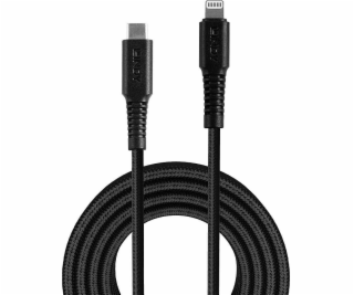 Lindy USB-C – Lightning kabel 3 m černý (31288)