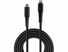 Lindy USB-C – Lightning kabel 3 m černý (31288)