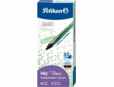 Pelikan  820011 kuličkové pero Světle zelené 10 ks.