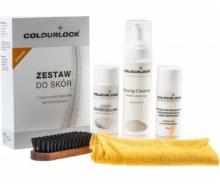 Colourlock Silná sada na čištění kůže s pečujícím mlékem