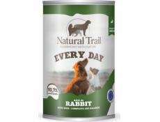 NATURAL TRAIL Every Day Rich in rabbit - vlhké krmivo pro psy - 400g