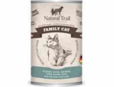 NATURAL TRAIL Cat  Family Turkey, Duck,Salmon 400g