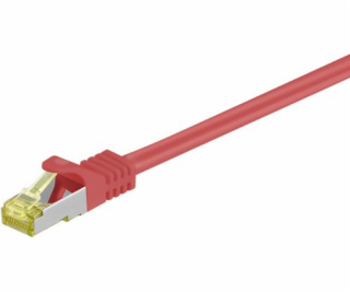 RJ-45 Patchkabel Cat 6.a S/FTP (PIMF), mit Cat.7 Rohkabel