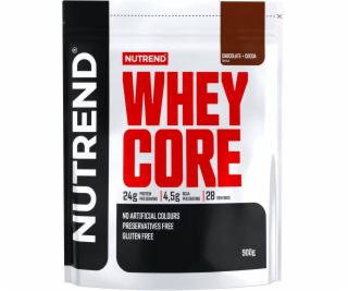 Nutrend WHEY CORE 900 g, čokoláda+kakao