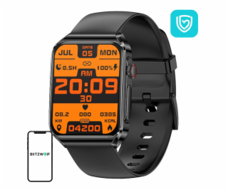 BlitzWolf BW-HL6 smartwatch (black silicone)