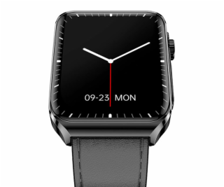 BlitzWolf BW-HL6 smartwatch (black leather)