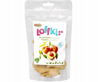 ALEGIA Loffki Freeze-dried peach - lahůdka pro hlodavce a...