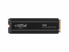 Crucial T500 with heatsink   4TB PCIe Gen4 NVMe M.2 SSD