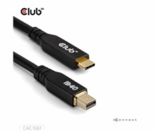 Club3D Kabel USB-C na MiniDisplayPort 2.1, 8K30Hz, DSC1.2...