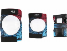 Nils Extreme Protector set H734 White velikost L