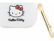 Sourcing Hello Kitty HKA33DKHSH Airpods 3 kryt bílý/bílý Silikonová 3D Kitty hlava