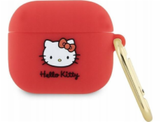 Sourcing Hello Kitty HKA33DKHSF Airpods 3 kryt fuchsiový/fuschia silikonový 3D Kitty Head