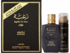 Lattafa  Raghba For Men 100ml EDP + DEO 50ml