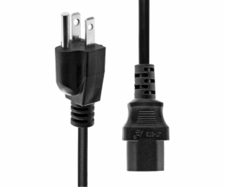 ProXtend napájecí kabel US to C13 2M Black