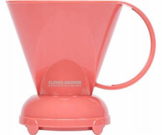 Clever  Dripper - Kávovar L 500ml růžový + 100 filtrů