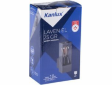 Kanlux nástěnné svítidlo Kanlux Laven 36548 zahradní nástěnné svítidlo IP44 1x10W E27 grafit