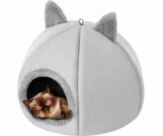 DOGGY R1 KITTY HEAD ASH GRY