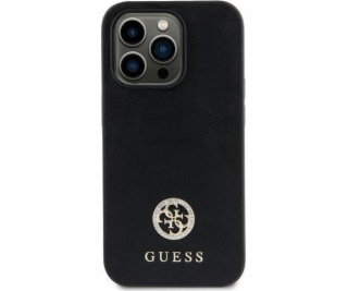 Guess  GUHCP15SPS4DGPK iPhone 15 6.1 černo/černé pevné po...