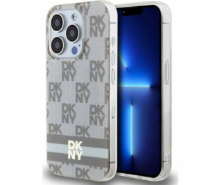 DKNY  DKHMP15LHCPTSE pevný obal na iPhone 15 Pro 6.1 béžo...