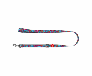 Waudog nylon dog leash,  Summer  pattern, 20 mm wide, len...