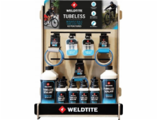 Weldtite Display WELDTITE TUBELESS STAND + Zestaw Produktów TUBELESS PACK 34 produkty (00018+00054) (NEW)