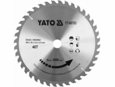 Yato řezací kotouč na dříví 305x30mm 40 60783 YT-60783