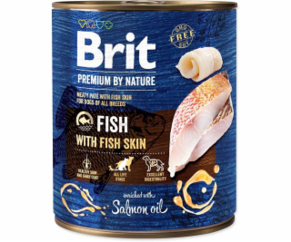 Brit Premium by Nature Fish with Fish Skin 800g konzerva ...