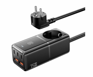 Wall charger, Essager, ECTAC-BRB01-Z, GaN, 3xUSB-C, 2xUSB...