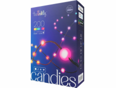 Twinkly Candies LED osvětlení pro vánoční stromek TWKP200RGB-G 6 m 200 světýlek