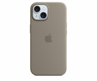 iPhone 15 + Silicone Case with MagSafe - Clay