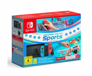 Nintendo Switch blau-rot inkl Switch Sports Set