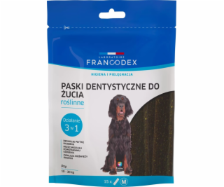 FRANCODEX Dental Strips M - pamlsek pro psa - 15